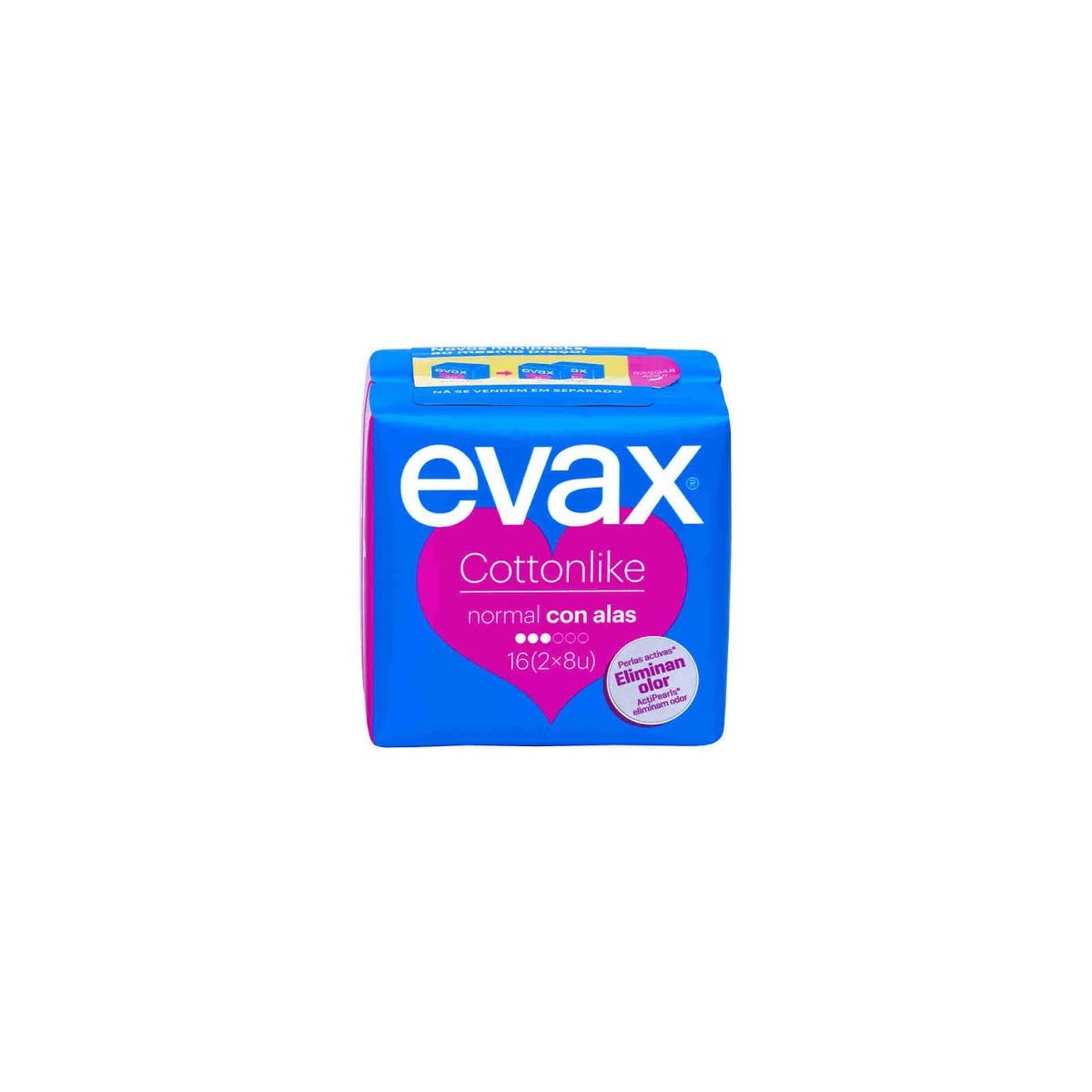 Evax Compresas Cottonlike Normal Alas 16
