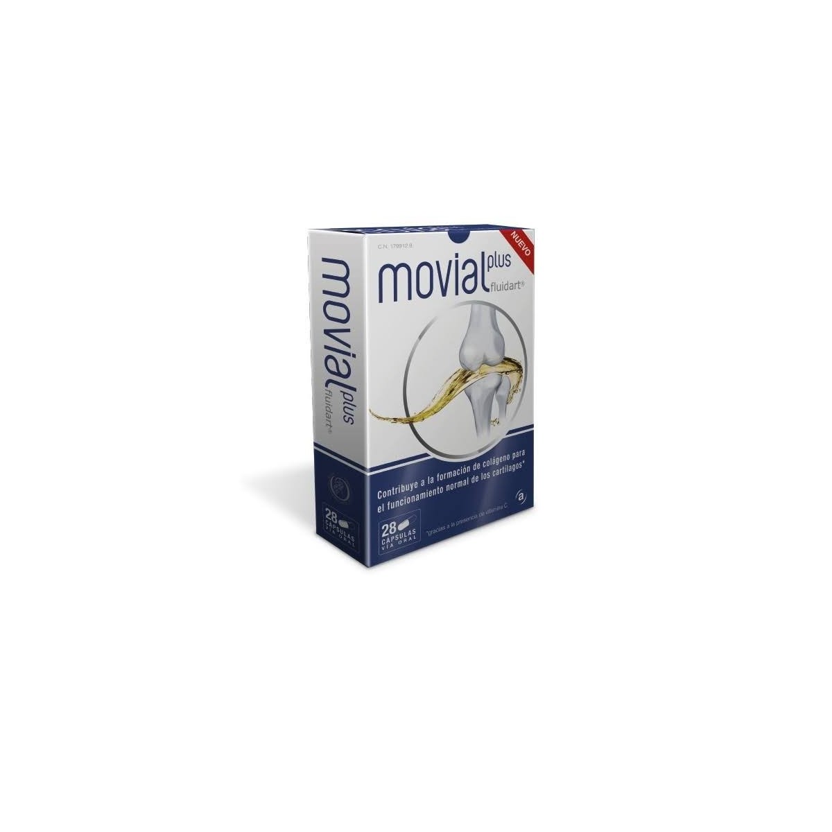 Movial Plus Fluidart 28 cápsulas